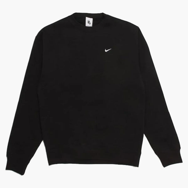 Nikelab Fleece Crew Black/white