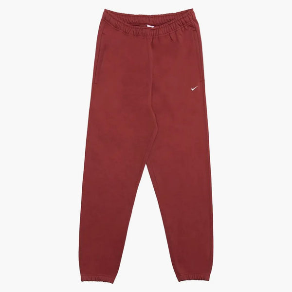 Nike Lab Women's Solo Swoosh Energy Fleece Pants Red