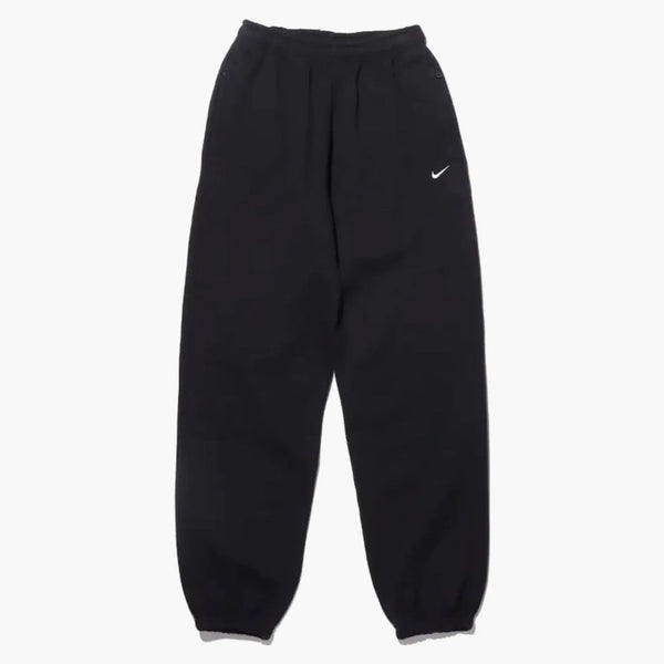 Nikelab Women's Solo Swoosh Fleece Sweatpants (asia Sizing) Black