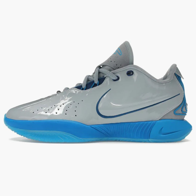 Nike Lebron 21 Blue Diver (translucent Blue Outsole)
