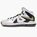 Nike Lebron X Elite+ White Gold