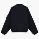 Nike Life Woven Flight Jacket Black/white