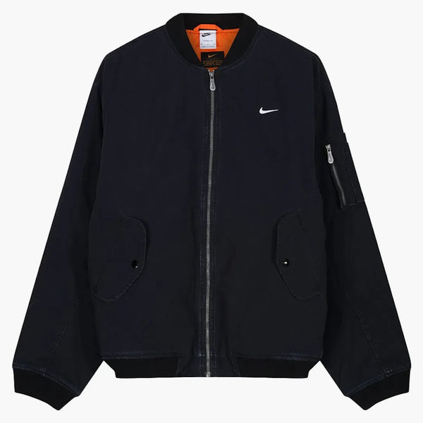 Nike Life Woven Flight Jacket Black/white