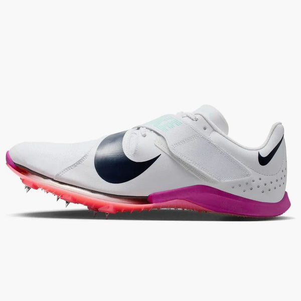 Nike Long Jump Elite White Bright Crimson Obsidian