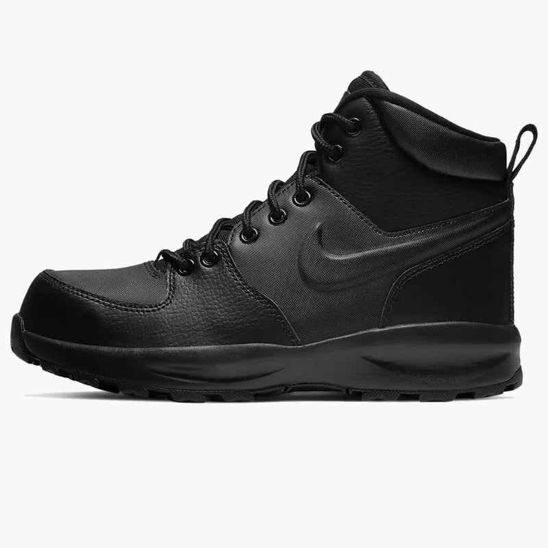 Nike Manoa Leather Triple Black (gs)