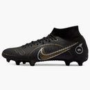 Nike Mercurial Superfly 8 Academy Fg/mg Black Metallic Gold