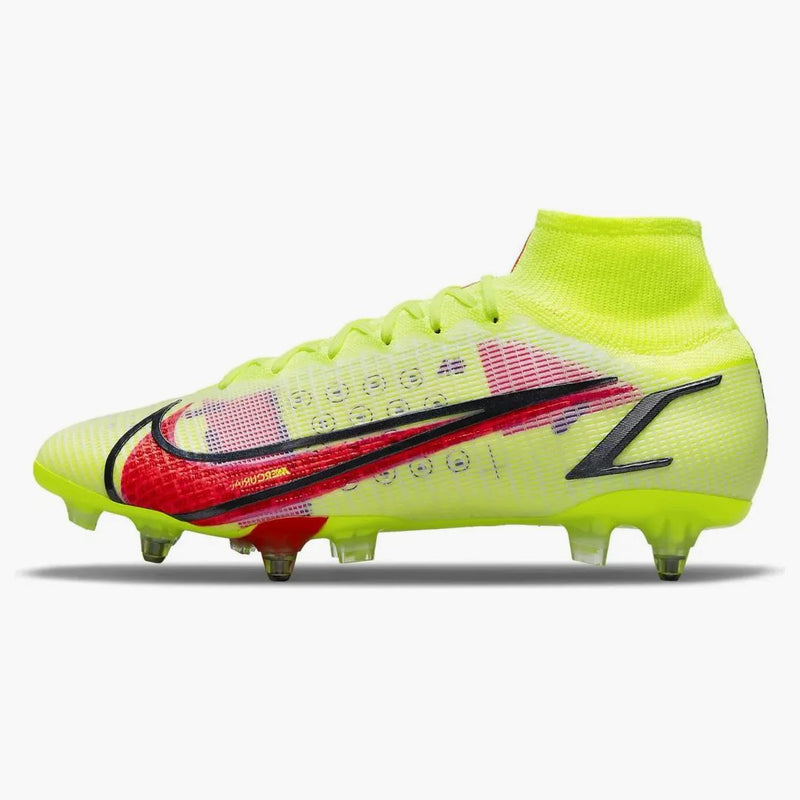 Nike Mercurial Superfly 8 Elite Sg-pro Ac Volt Black Bright Crimson