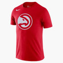 Nike Nba Atlanta Hawks Logo T-shirt Red/white