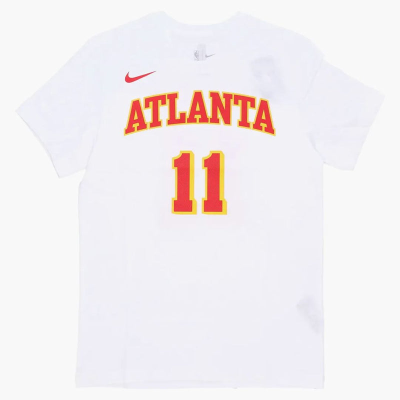 Nike Nba Atlanta Hawks Trae Young T-shirt White/red/yellow