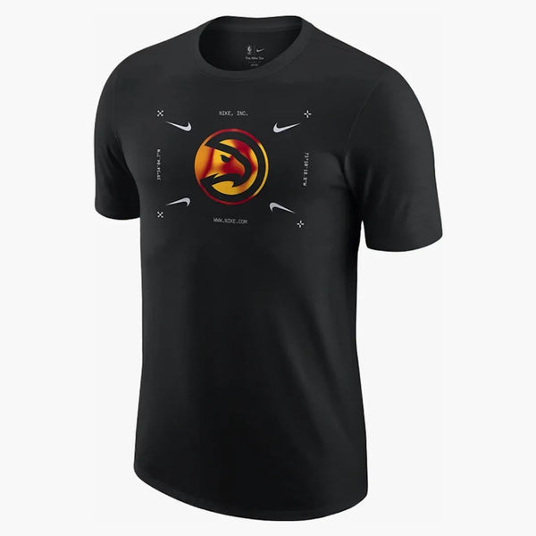 Nike Nba Atlanta Hawks T-shirt Black