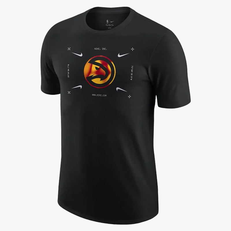 Nike Nba Atlanta Hawks T-shirt Black