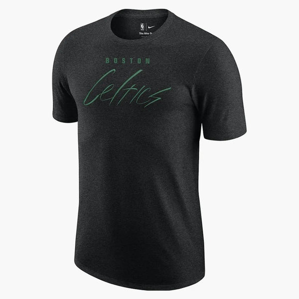 Nike Nba Boston Celtics Courtside Max 90 Loose Fit T-shirt Dark Grey/green