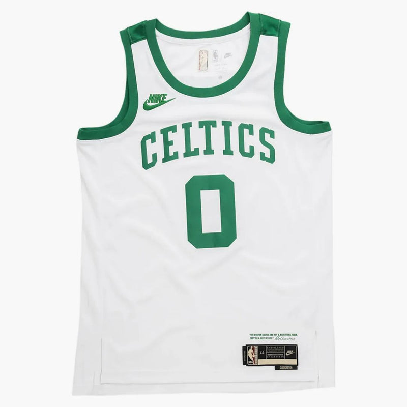 Nike NBA Boston Celtics Jayson Tatum dri-fit Jersey White/Green