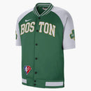 Nike Nba Boston Celtics Show Time City Edition Dri-fit T-shirt Green/white