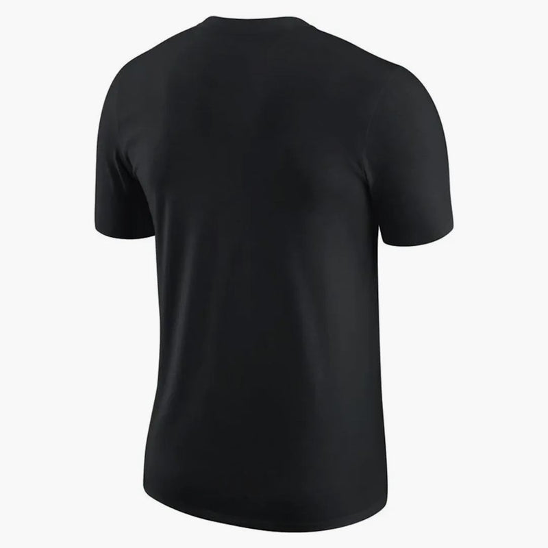 Nike Nba Brooklyn Nets Courtside Max 90 Loose Fit T-shirt Black/white/grey