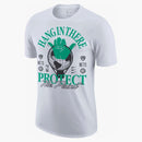 Nike Nba Brooklyn Nets Courtside Max 90 Loose Fit T-shirt White/black/green