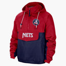 Nike Nba Brooklyn Nets Courtside Premium Jacket Red/blue/white