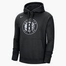 Nike Nba Brooklyn Nets Essential Fleece Pullover Loose Fit Hoodie Black