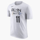 Nike Nba Brooklyn Nets Kyrie Irving City Edition T-shirt White