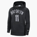 Nike Nba Brooklyn Nets Kyrie Irving Fleece Pullover Hoodie Black/white