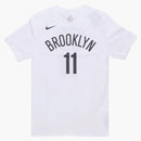 Nike Nba Brooklyn Nets Kyrie Irving Short Sleeve T-shirt White/black