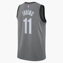 Nike Nba Brooklyn Nets Kyrie Irving Statement Edition 2020 Swingman Jersey (asia Sizing) Grey/black