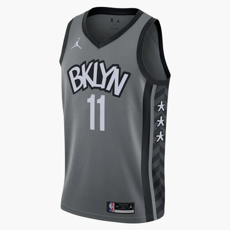 Nike NBA Brooklyn Nets Kyrie Irving Prohlášení Edition 2020 Swingman Jersey Gray/Black