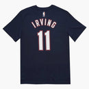 Nike Nba Brooklyn Nets Kyrie Irving T-shirt Dark Blue