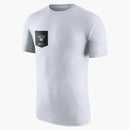 Nike Nba Brooklyn Nets Pocket T-shirt White