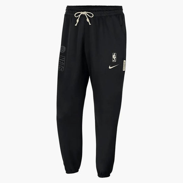Nike Nba Brooklyn Nets Standard Issue Dri-fit Pants Black