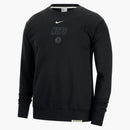 Nike Nba Brooklyn Nets Standard Issue Sweatshirt Black