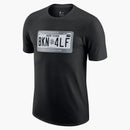 Nike Nba Brooklyn Nets Team S/s T-shirt Black