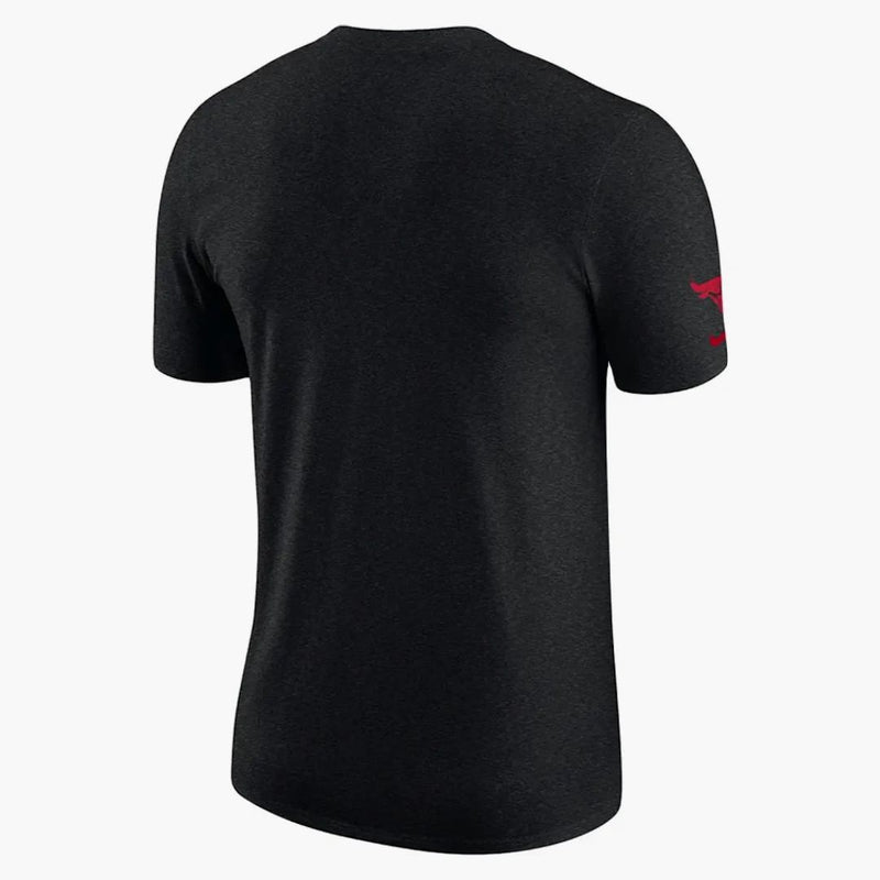 Nike Nba Chicago Bulls Courtside Max 90 Loose Fit T-shirt Dark Grey/red