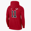 Nike Nba Chicago Bulls Demar Derozan Essential Fleece Pullover Hoodie Red