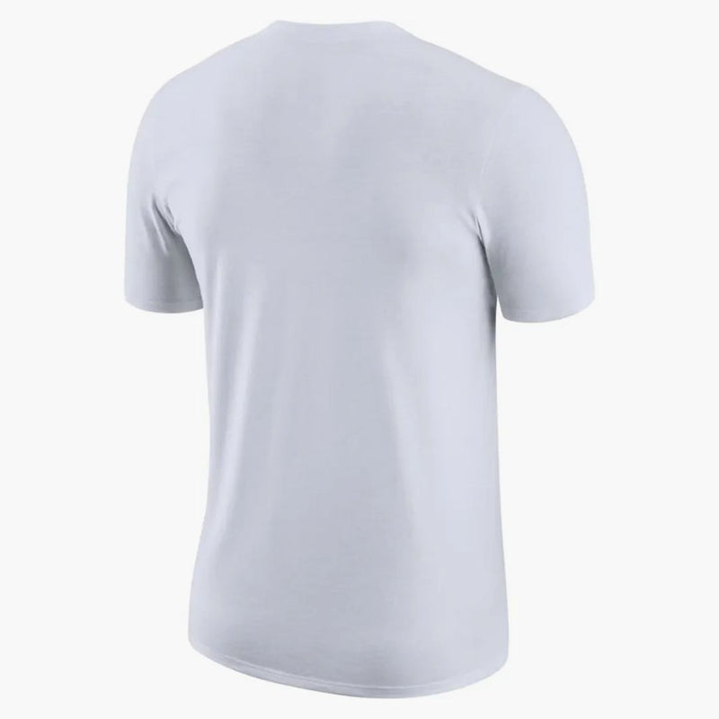 Nike Nba Chicago Bulls Dri-fit Logo T-shirt White/red
