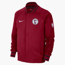Nike Nba Chicago Bulls Showtime City Edition Dri-fit Jacket Dark Red