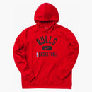 Nike Nba Chicago Bulls Spotligh Dri-fit Loose Fit Hoodie Red/black