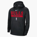 Nike Nba Chicago Bulls Spotlight Dri-fit Loose Fit Hoodie Black