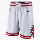 Nike Nba Chicago Bulls Swingman Association Edition Dri-fit Shorts White