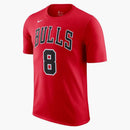 Nike Nba Chicago Bulls Zach Lavine T-shirt Red/black