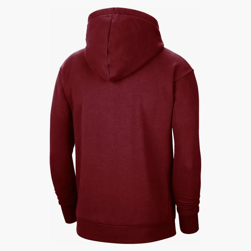 Nike Nba Cleveland Cavaliers Fleece Loose Fit Hoodie Red