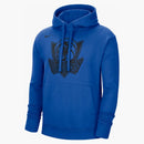 Nike Nba Dallas Mavericks Essential Fleece Pullover Hoodie Blue