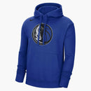 Nike Nba Dallas Mavericks Fleece Pullover Loose Fit Hoodie Blue