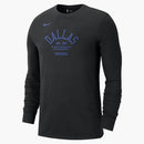 Nike Nba Dallas Mavericks Long Sleeve T-shirt Black