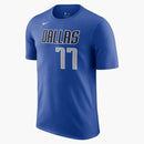 Nike Nba Dallas Mavericks Luka Doncic T-shirt Blue