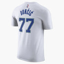 Nike Nba Dallas Mavericks Luka Doncic T-shirt White