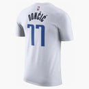 Nike Nba Dallas Mavericks Luka Doncic T-shirt White/blue