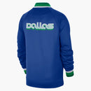 Nike Nba Dallas Mavericks Showtime City Editiion Dri-fit Jacket Blue
