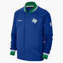 Nike Nba Dallas Mavericks Showtime City Editiion Dri-fit Jacket Blue