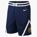 Nike Nba Denver Nuggets Icon Edition Swingman Dri-fit Shorts Navy/yellow